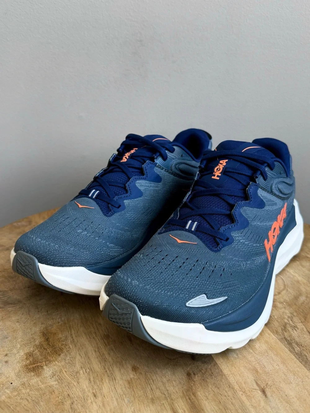Hoka One One Gaviota 6 Mens Size 12 D Midnight Blue Navy Running Shoes